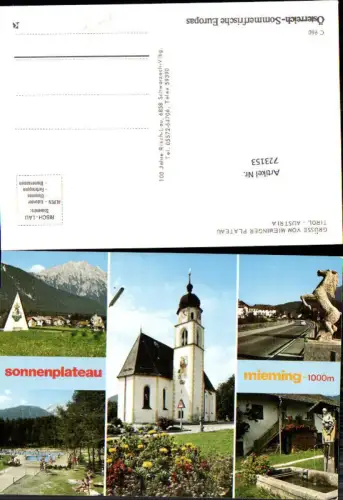 723153 Mieminger Plateau Mieming Bez. Imst
