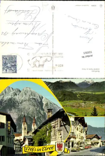 723351 Telfs Gruß aus Marktgemeinde Telfs Bez. Innsbruck Land