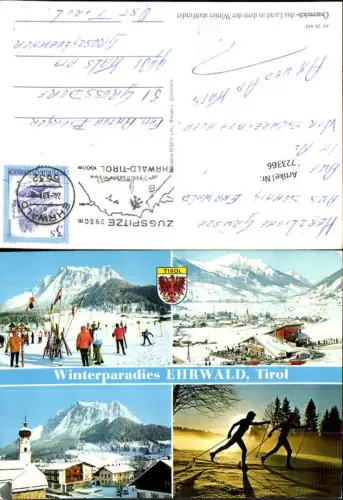 723366 Ehrwald Zugspitze Ehrwald Bez. Reutte Wintersport