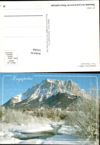 723368 Zugspitze Berg Ehrwald Bez. Reutte