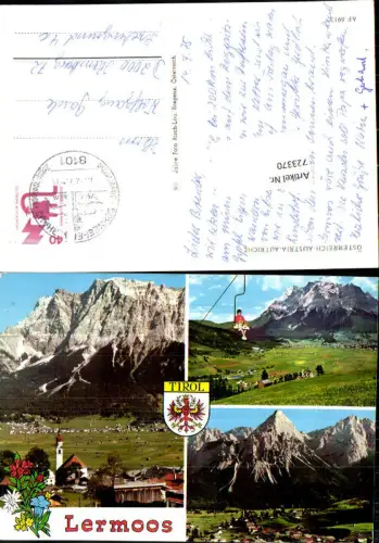 723370 Lermoos Zugspitze Zugspitz-Arena Bez. Reutte