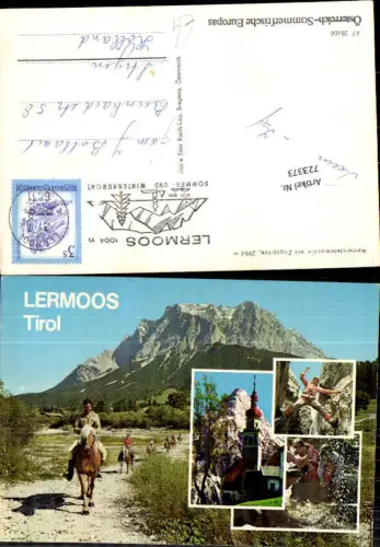 723373 Lermoos Wettersteinmassiv Zugspitze Lermoos Bez. Reutte