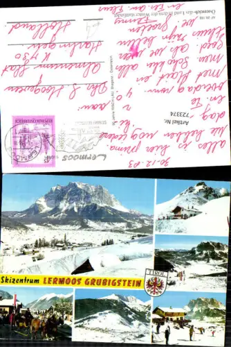 723374 Lermoos Grubigstein Wintersport Bez. Reutte