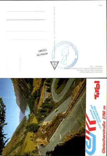 723381 Kaunertal Kauns Gletscherstraße Feichten Gemeinde Kaunertal Bez. Landeck
