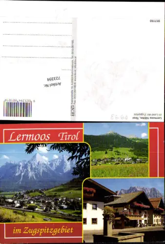 723394 Lermoos Zugspitzgebiet Lermoos Bez. Reutte