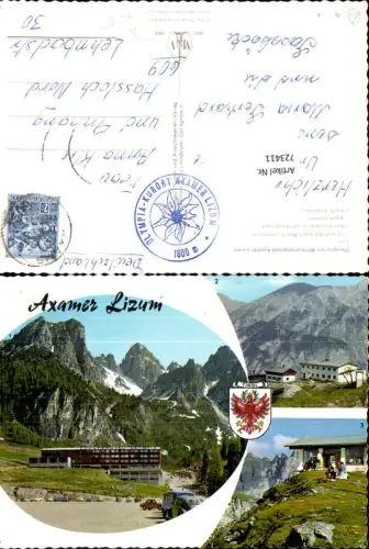 723411 Axamer Lizum Olympisches Wettkampfgebiet Marktgemeinde Axams Bez. Innsbruck-Land