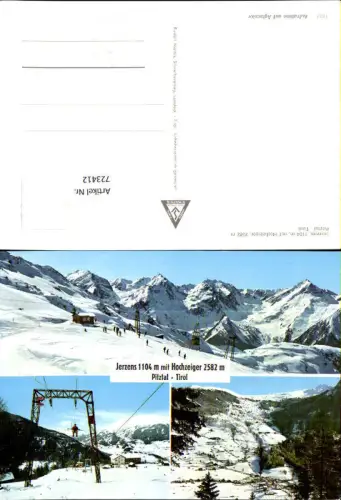 723412 Jerzens Hochzeiger Pitztal Bez. Imst Arzl