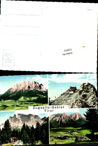 723422 Ehrwald Zugspitz-Gebiet Zugspitz-Gebiet Bez. Tirol