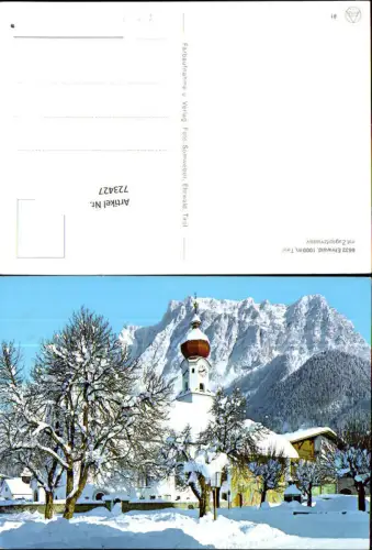 723427 Ehrwald Zugspitzmassiv Bez. Reutte