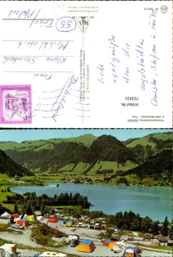 723431 Walchsee Terrassencamping Südsee Marktgemeinde Walchsee Bez. Kufstein VW Käfer