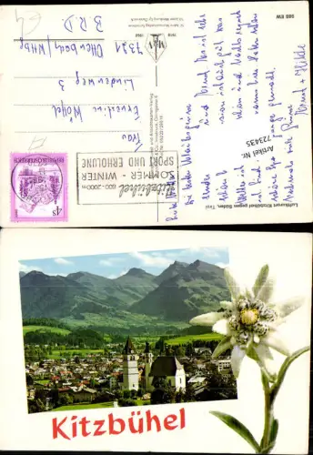 723435 Kitzbühel gegen Süden Edelweiß Bez. Kitzbühel