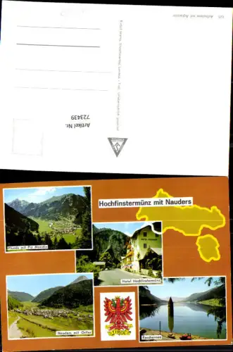 723439 Nauders Hochfinstermünz Hotel Nauders Bez. Landeck