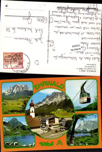 723449 Ehrwald Zugspitze Drachensee Sebensee Bez. Reutte