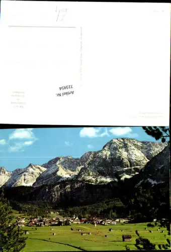 723454 Ehrwald i. Tirol Zugspitze mit Mieminger Berge