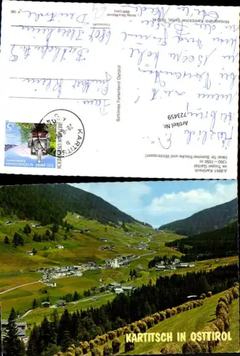 723459 Kartitsch Dorf im Gailtal Bez. Lienz