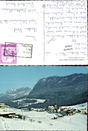 723470 Hinterthiersee Blick auf Wilden Kaiser Thiersee Bez. Kufstein