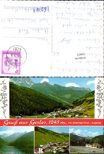 723471 Gerlos Zillertal Tirol Walsertal Reutte