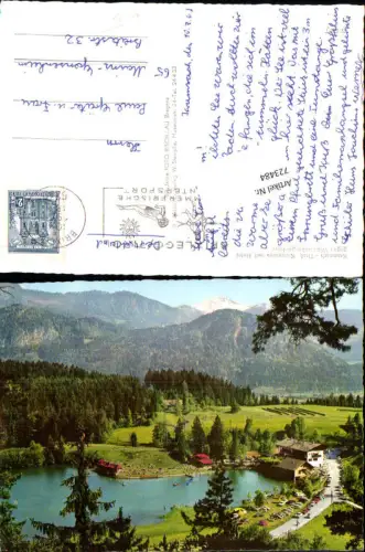 723484 Kramsach Krummsee mit Hotel geg. Wiedersberger-Horn Bez. Kufstein
