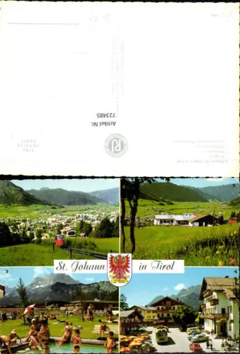 723485 St. Johann in Tirol Luftaufnahme Berge St. Johann in Tirol Bez. Kitzbühel