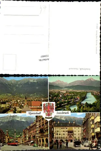 723497 Innsbruck Alpenstadl Innsbruck Straßenbahn Goldenes Dachl