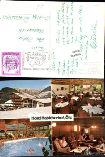 723542 Ötz Hotel Habicherhof Ötz Bez. Imst