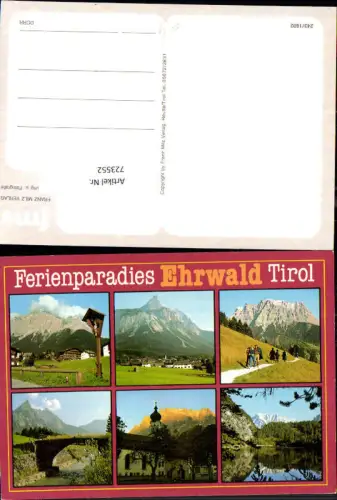 723552 Ehrwald Ferienparadies Bez. Reutte