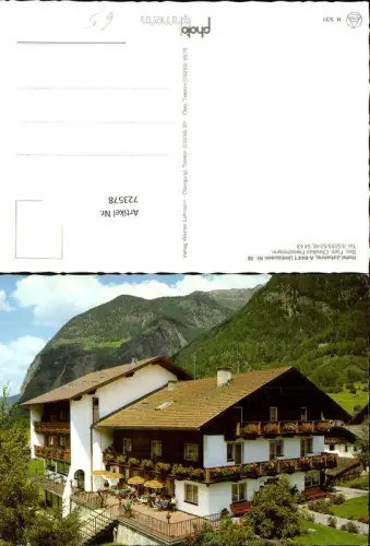 723578 Umhausen Hotel Johanna Gemeinde Umhausen Bez. Imst
