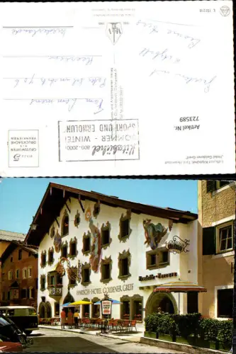 723589 Kitzbühel Hinterstadt Hotel Goldener Greif Bez. Kitzbühel