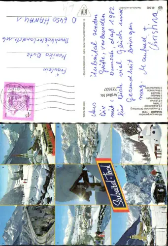 723607 Neustift Fulpmes Telfes Mieders Stubaital Wintersport Bez. Innsbruck-Land