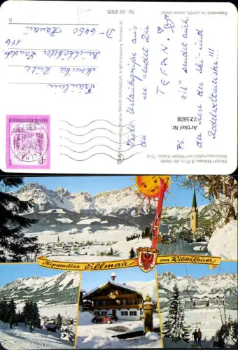 723608 Ellmau am Wilden Kaiser Wintersportplatz Bez. Kufstein