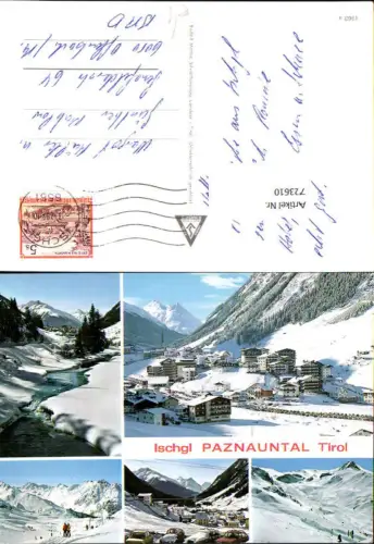 723610 Ischgl Paznauntal Bez. Landeck