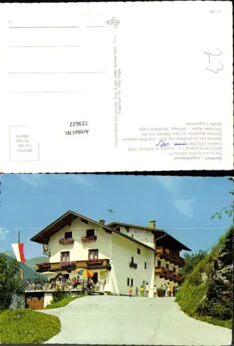 723622 Gattererberg Stumm im Zillertal Gasthof Jägerklause Bez. Schwaz