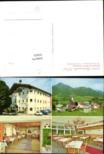 723623 Schwendt am Wilden Kaiser Gasthof Schwendter Wirt Bez. Kitzbühel