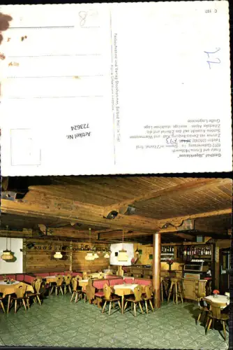 723624 Gattererberg Gasthof Jägerklause Stumm im Zillertal Bez. Schwaz