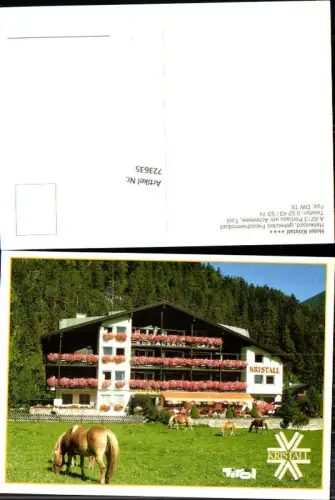 723635 Pertisau am Achensee Hotel Kristall Bez. Schwaz