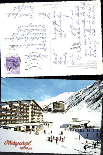 723637 Obergurgl Gurgl Hohe Mut Ötztal Gaisberg-Gletscherlift Bez. Imst