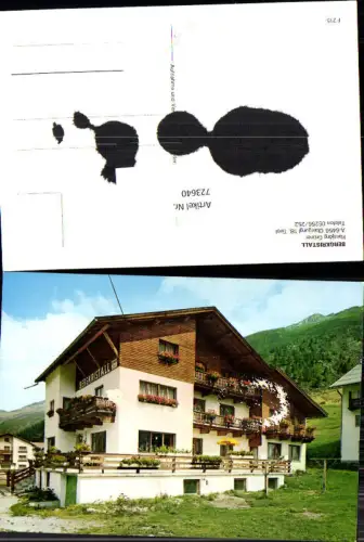 723640 Obergurgl Hotel Pension Bergkristall Gemeinde Gurgl Bez. Imst