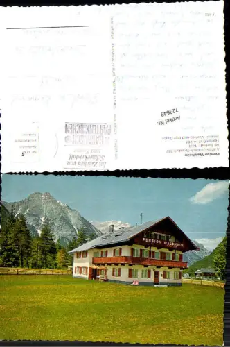 723649 Leutasch Weidach b. Seefeld i. Tirol Pension Waldheim Bez. Innsbruck-Land