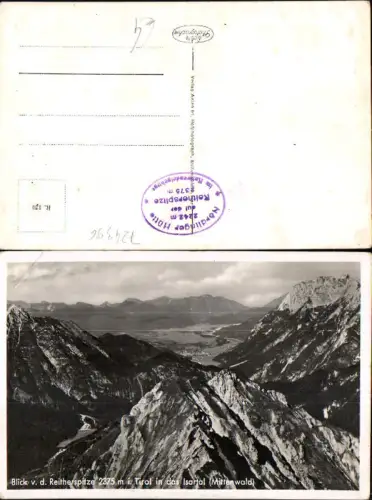 724396 Reitherspitze Mittenwald Isartal Tirol Scharnitz Karwendel