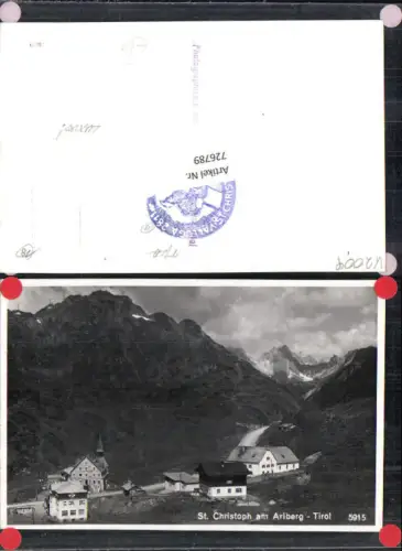 726789 St. Christoph am Arlberg Bez. Landeck