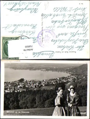 718920 Bregenz am Bodensee Bregenzer Tracht Frauen