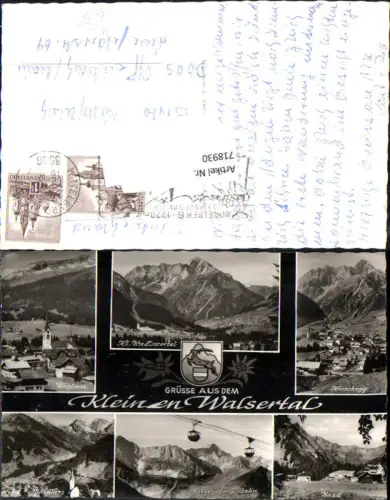 718930 Kleinwalsertal Riezlern Mittelberg Hirschegg Baad