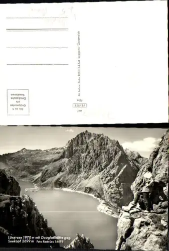 718987 Lünersee bei Brand Bludenz Douglaßhütte pub Risch-Lau 14479