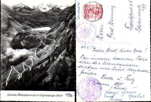 719024 Silvretta Hochalpenstraße Gallenkirch Montafon pub Risch Lau W 11697
