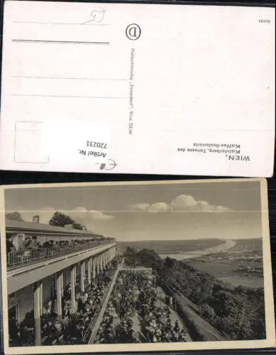 720231 Wien Döbling Kahlenberg Terrasse