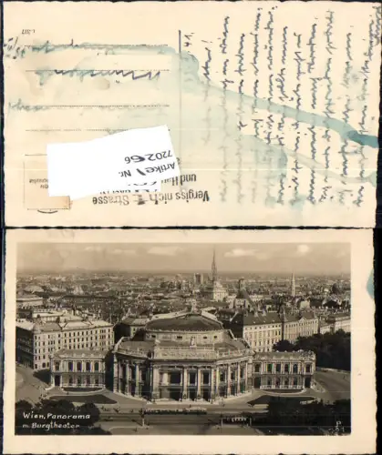 720266 Wien Oper Staatsoper Theater Burgtheater Hofoper