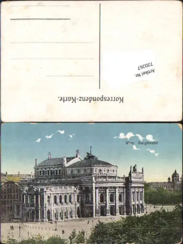 720267 Wien Oper Staatsoper Theater Burgtheater Hofoper