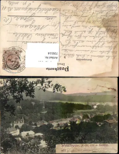 726514 Weidlingau bei Klosterneuburg Hadersdorf Penzing Wien