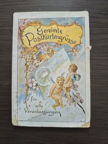 Gereimte Postkartengrüsse f. alle Veranlassungen U. Ortleb Sprüche