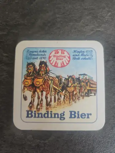 bierdeckel Binding Bier